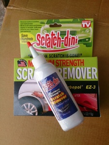 Scratch-dini remover汽车研磨膏油漆划痕修复膏补漆膏汽车除痕