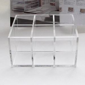 高透明亚克力板透光塑料盒子模型展示柜子定制手办收纳盒定制加工