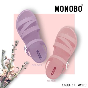 泰国进口MONOBO拖鞋Z字百搭休闲复古风罗马凉鞋女平底鞋高端品牌