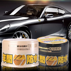 SOFT99年间蜡日本进口氟素防水蜡白车黑车漆面专用上光镀膜汽车蜡