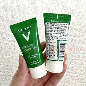 国内专柜小样 VICHY/薇姿净颜无瑕控油祛痘洁面啫喱15ml 洗面奶