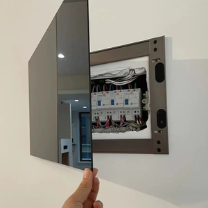 超薄16毫米玻璃电表箱装饰画电箱遮挡电箱闸盖板可定制竖版大尺寸