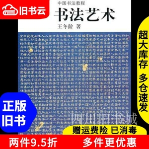 二手书中国书法教程书法艺术王冬龄中国美术学院出版社978781019