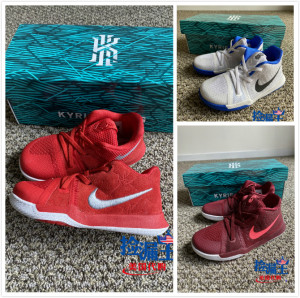 捡漏王（美国代购） NIKE 耐克 Kyrie 3 婴儿篮球运动童鞋869984