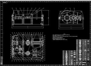 逃生用缓降器的结构设计 机械设计CAD图纸素材