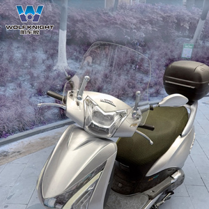 肌车狼适用于本田佳御110风挡本田E影踏板摩托车挡风玻璃前挡风板