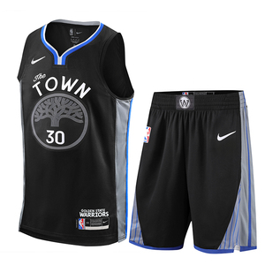 NIKE耐克NBA勇士队30号库里球衣球裤Curry男女运动背心篮球服套装