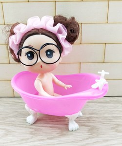 换装娃娃凯丽小娃美结猪浴池家具洗澡用品
