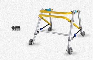 带轮助行器铝合金残疾人助步儿童助行器下肢康复训练器材辅助行走