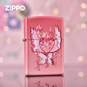 zippo打火机正版官方旗舰正品爱之名个性彩印防风火机情人节礼物