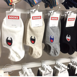 韩国女袜东大门代购新款袜子socks字母学院风浅口隐形硅胶短船袜