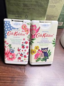 英国 Cath Kidston 酒精消毒抗菌好闻免洗洗手液便携香氛喷雾随身