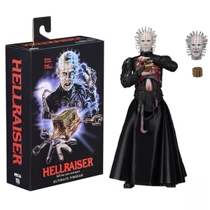 NECA猛鬼追魂恐怖养鬼吃人钉子头Hellraiser7寸关节可动手办模型