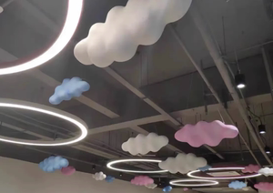 泡沫立体仿真云朵商场中庭店铺橱窗幼儿园白云吊饰挂件装饰道具