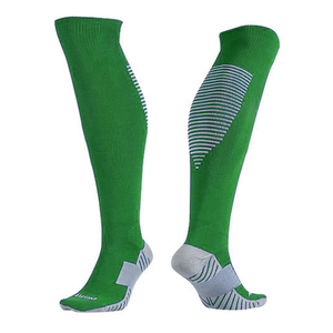 门将守门员足球袜黑色白色绿色蓝色紫色防滑透气吸汗毛巾底球袜