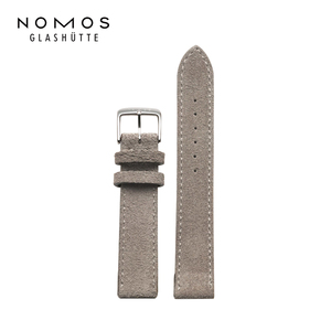 NOMOS 德国原装柔软针扣式绒面皮革表带手表配件17/18/19/20mm