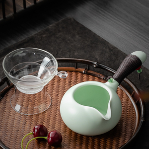 陶瓷茶具公道杯茶漏套装分茶器一体分茶杯紫砂装茶器公平分茶器