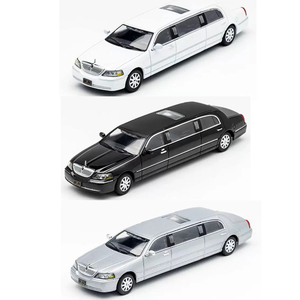 GCD 林肯加长版 Lincoln 合金车1:64小比例仿真汽车模型收藏摆件