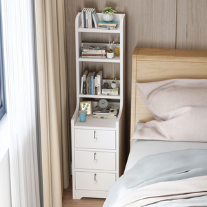 床头柜超窄简约现代卧室ins风多功能床边柜子小型储物简易置物架