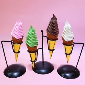 仿真冰淇淋模型展示假水果甜蛋筒圣代摆件雪糕食物装饰品玩道具