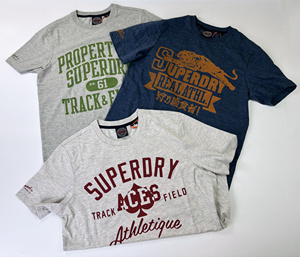 24新款Superdry极度干燥冒险魂经典系列潮流印花tee短袖T恤