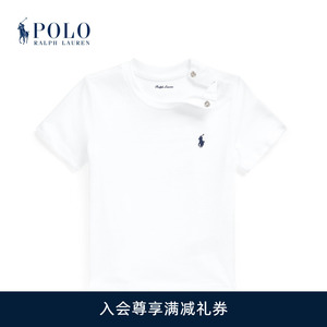 Ralph Lauren/拉夫劳伦婴童 经典款棉质平纹针织圆领T恤RL37989