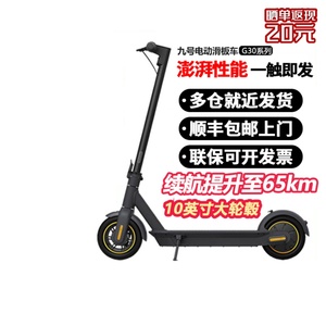 Ninebot小米九号滑板车MAX/G30LP折叠成人代驾学生代步便携电动车