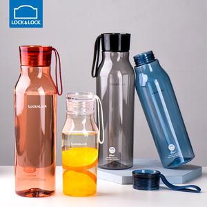 乐扣乐扣塑料运动水杯tritan便携水杯水瓶杯子食品级耐高温透明