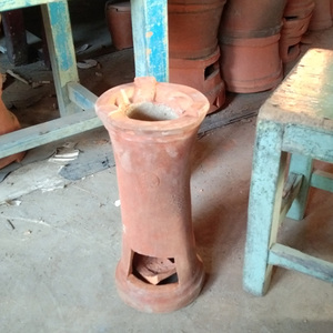 手工老式红泥炉工夫茶改良型大小壶适用炭炉室内户外便携式风炉