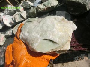 1712162玉石原料裸石天然原石青海昆仑玉山料白玉1.5公斤