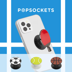 【好球】PopSockets泡泡骚手机气囊支架指环扣 网球 棒球 篮球 足球 乒乓拍