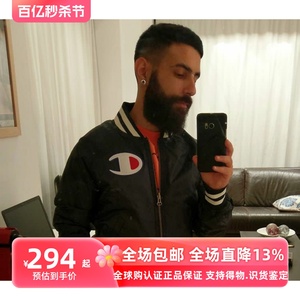 美版Champion冠军LIFE Jacket棒球大C春季男女情侣宽松夹克外套潮