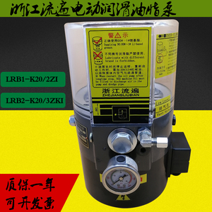 浙江流遍电动润滑泵LRB1-K20/2ZI冲床黄油泵LRB2-K20/3ZKI油脂泵