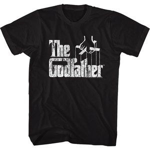 1972年教父Movie Logo Godfather T-Shirt好莱坞经典电影男士T恤