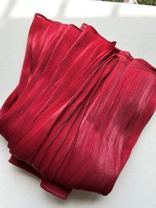 夏季绝美宴会礼服舒适仙女红色复古网纱透气半身裙气质高级感裙子
