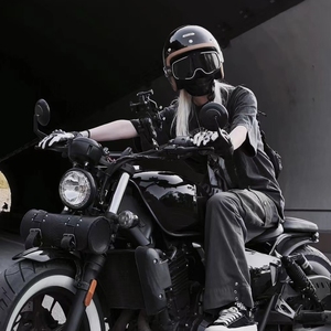 台湾摩迪洛3/4头盔男女摩托车复古哈雷拿铁vespa机车半盔