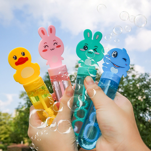 儿童卡通泡泡棒吹泡泡水玩具幼儿园礼物男宝宝女孩补充液摄影道具