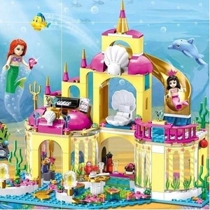 快乐新款建筑房子别墅公主城堡塑料拼装女孩积木玩具7-10-12岁6