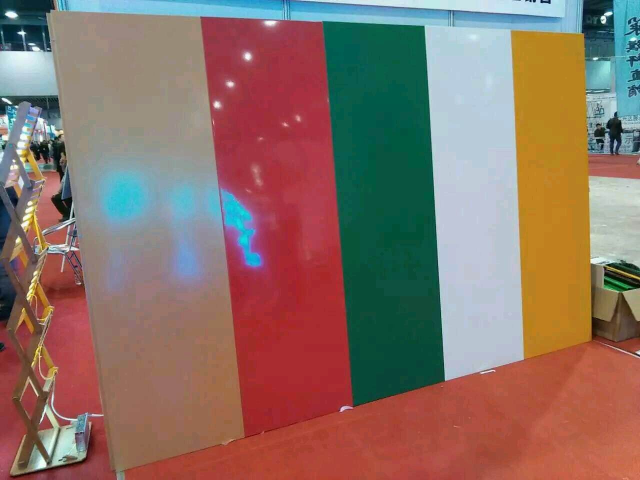 彩钢金属三维大方扣板50公分宽店面广告招牌底材替代铝塑板免龙骨