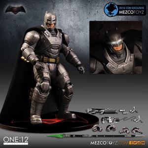国产 DC漫画Mezco蚂蚁 6寸布衣 重甲 重装蝙蝠侠可动手办模型人偶
