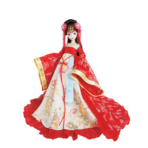可儿 娃娃 套装洋娃娃可儿娃娃中国神话9082新嫦娥仙子女孩玩具