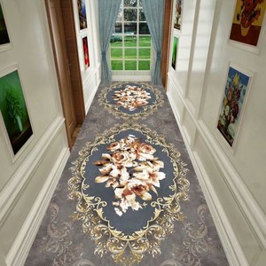 欧式宾馆酒店走廊过道楼梯地毯客厅卧室床边家用3D地垫可剪裁定制