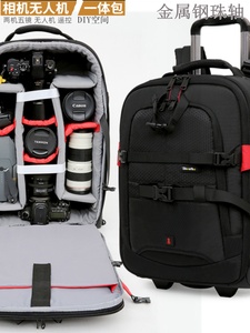 专业适用于佳能尼康索尼摄影包双肩拉杆式摄像机单反相机包登机箱