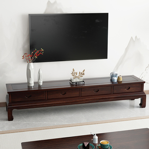 金花梨木实木电视柜组合客厅储物红木新中式小户型电视机柜