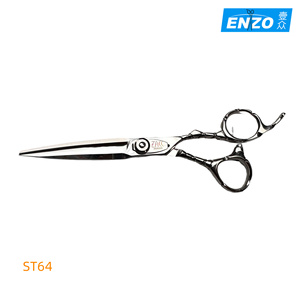 日本进口美发剪刀 ZACC ST 6.4寸 粉末钢 斧型大刀头 粗硬发 平剪