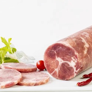 新鲜冷冻猪颈肉猪颈背1号肉梅花肉猪肉梅肉20斤5卷 烤肉烧烤食材