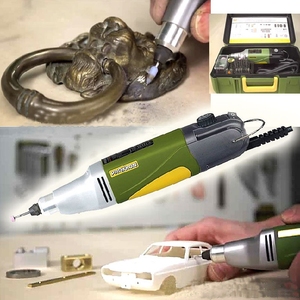 德国PROXXON迷你魔家用DIY微型小电磨机雕刻机打磨机抛光机28481