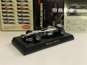 1:64 京商 迈凯伦 MP4/15 库特哈德 DC 2号 F1方程式赛车 车模