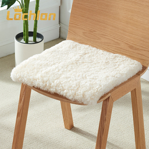 澳洲羊毛椅垫卷毛椅子垫轻奢简约长毛高级沙发垫羊皮垫子简约坐垫