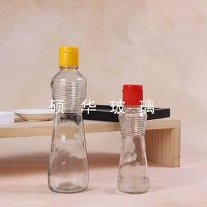 螺丝玻璃香油瓶芝麻油玻璃茶油麻油瓶食品级装油分装方空瓶子带盖